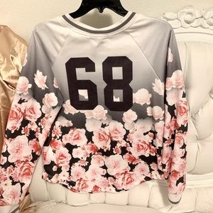 Forever 21 Floral 68 Long Sleeve Shirt